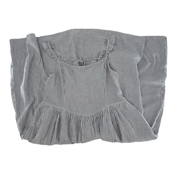 NWT Aerie Plus Size At The Barre‎ Flutter Sleeve Dress XXL Striped Nautical Boho - Picture 4 of 13